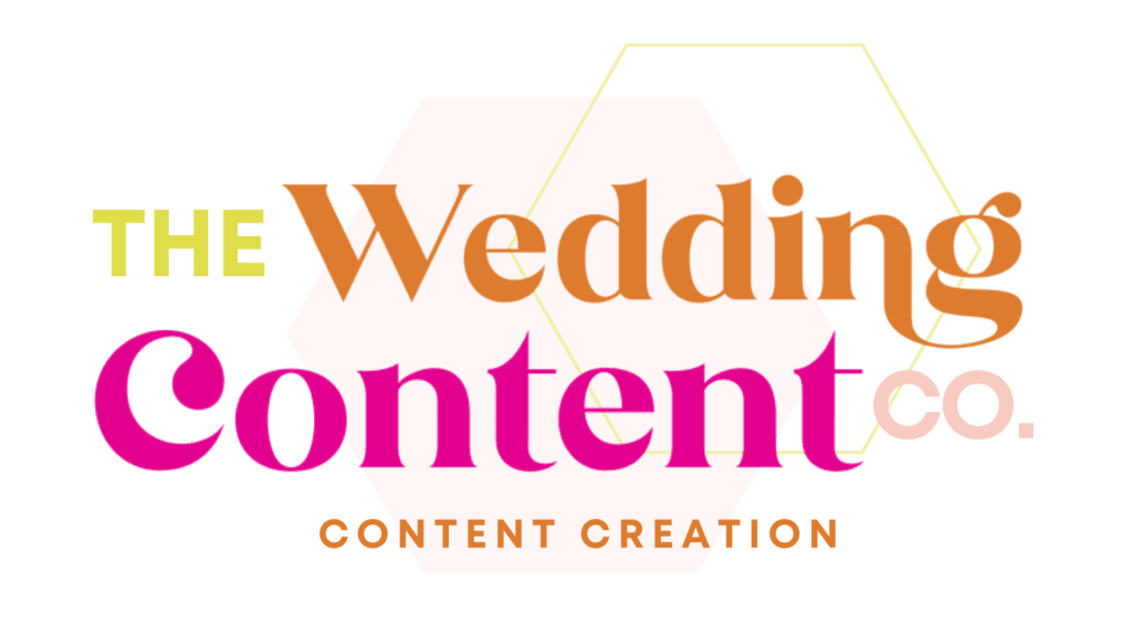 wedding content co content creation logo